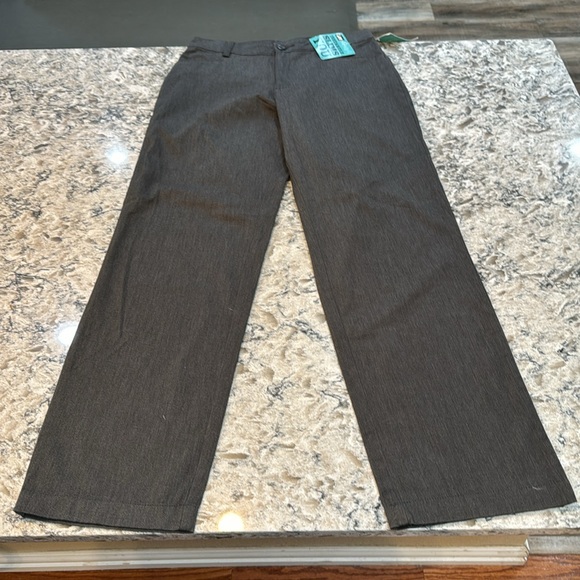 Last One Lee Relaxed Fit Stretch Straight Leg Pant in Gray Size 10 NWT - Picture 6 of 14